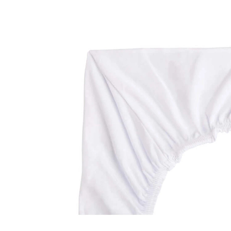 Sheet For Cot Next To Me Jersey White 90X40 Sensillo