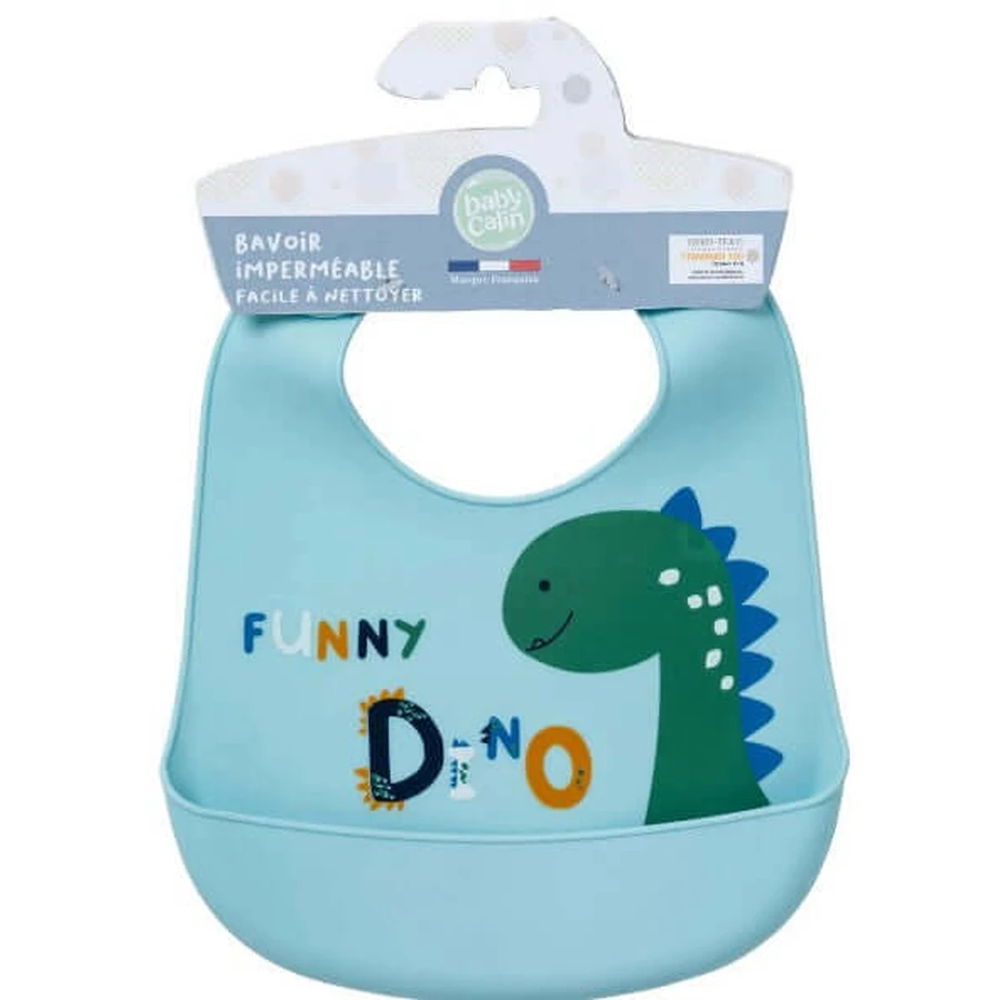 Waterdicht Grappig Dino Slabbetje 6+ Babycalin