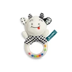 Rattle Black and White Cow Sensillo