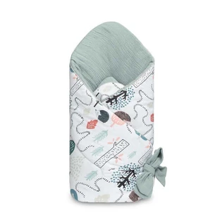 Diaper for discharge Emerald Hedgehogs 75x75cm Sensillo
