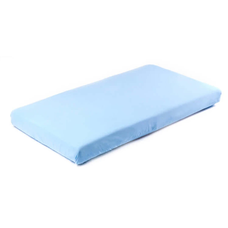 Cotton Sheet With Elastic Jersey Blue 120X60 Sensillo