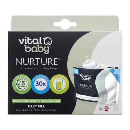 Vital Baby Microwave Sterilisation Pouches