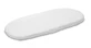 Bamboo Cart Sheet White 35X75 Sensillo