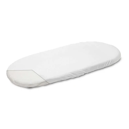Bamboo Cart Sheet White 35X75 Sensillo
