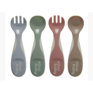 Earthsmart Vital Baby Cucharas especiales para autoalimentación