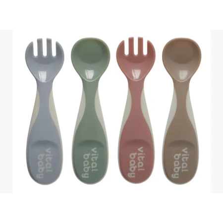 Earthsmart Vital Baby Cucharas especiales para autoalimentación