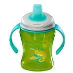 Einfacher Trinklernbecher mit abnehmbaren Henkeln 260 ml. Grünes Vital Baby