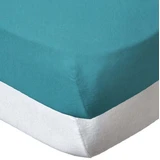 Set di 2 lenzuola 60X120 Sm - Tropical-White Babycalin
