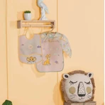 Wasserdichtes Lätzchen mit Ärmeln Roi Lion Babycalin