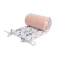 Bavoir en coton Papillons roses
