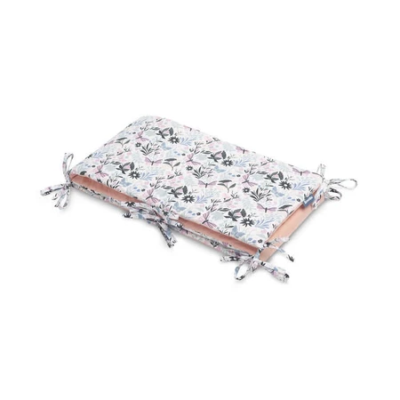 Bavoir en coton Papillons roses
