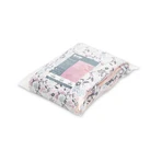 Bavoir en coton Papillons roses