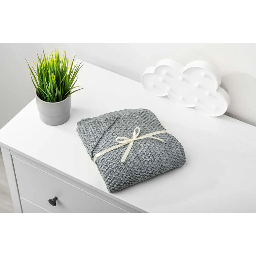 Deken Met Kap Grafiet 90X85