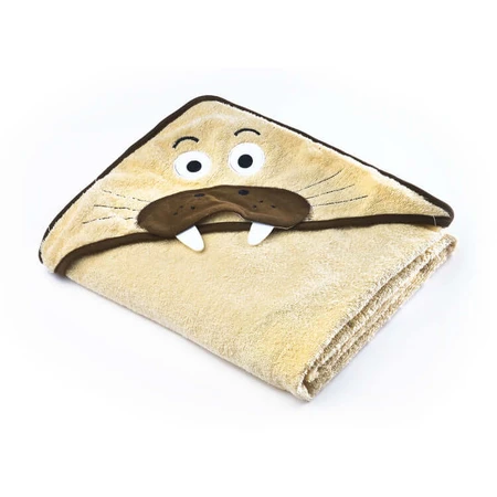 Badetuch Walross Water Friends Beige