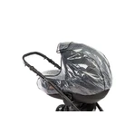 Regenhoes voor newborn mandje met venster Caretero