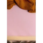 Cotton Sheet With Eraser Jersey Deluxe Pink 60X120 Sensillo