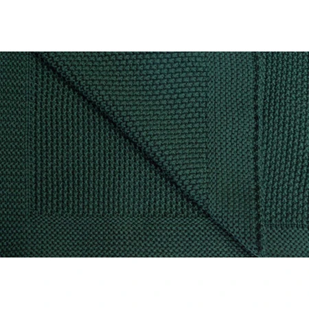 Blanket 100% Cotton Dark Green 100X80