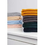Blanket 100% Cotton Dark Green 100X80