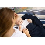 Blanket 100% Cotton Dark Green 100X80