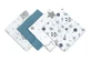 Diaper Spit Up 4 Broja - Blue 35X35