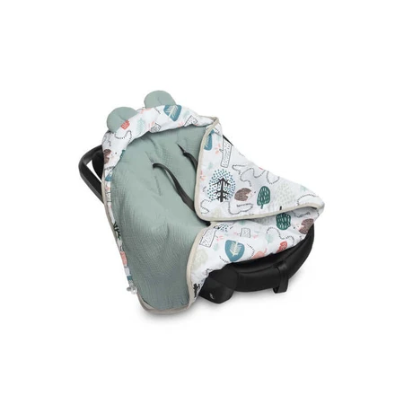 Muslin Luier 90X90Cm Egel Voor Autostoel 0-13Kg