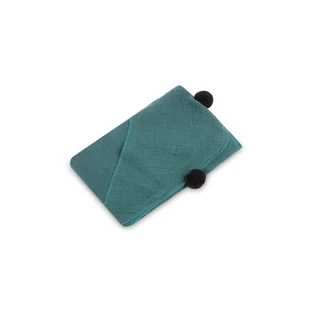 Serviette de bain douce en mousseline 75X75 Eg Green-0200 Sensillo