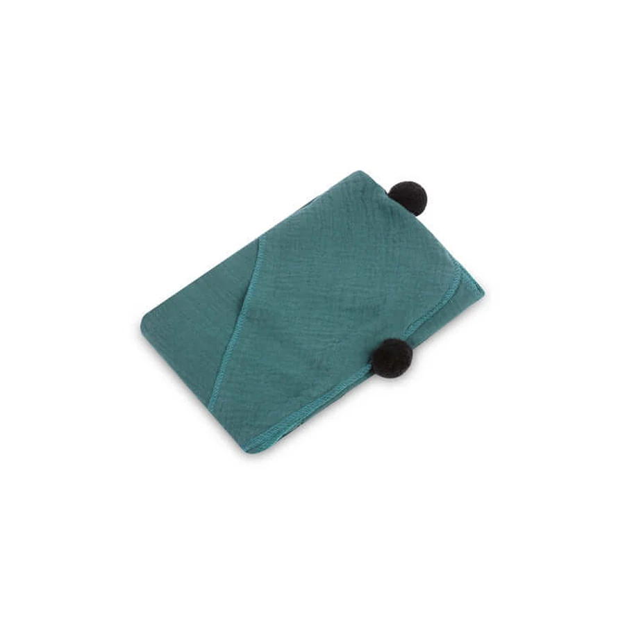 Serviette de bain douce en mousseline 75X75 Eg Green-0200 Sensillo