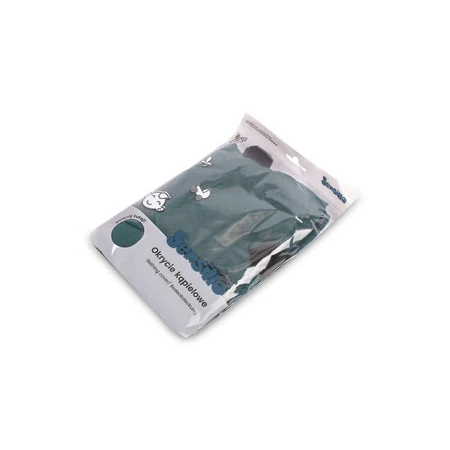 Serviette de bain douce en mousseline 75X75 Eg Green-0200 Sensillo