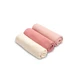 Muslin Nappies Uniform Pink 3 Count 60X80Cm