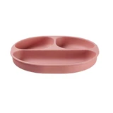 Silicone Plate With Vacuum 4+ Months Pink Vital Baby