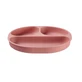 Silikonteller mit Vakuum 4+ Monate Rosa Vital Baby