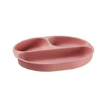 Silikonteller mit Vakuum 4+ Monate Rosa Vital Baby