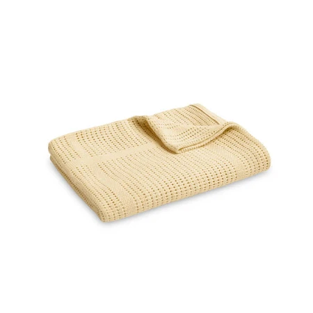 Blanket 100% Cotton Moli Beige Sensillo