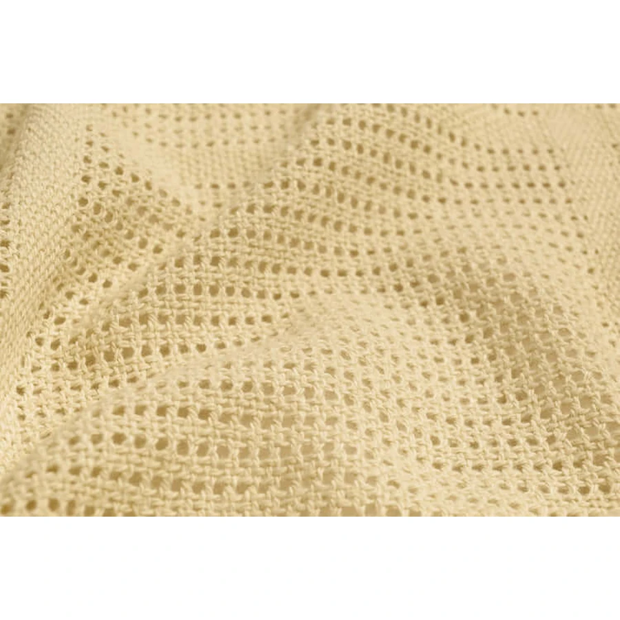 Blanket 100% Cotton Moli Beige Sensillo