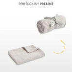 Blanket 100% Cotton Moli Beige Sensillo