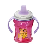 Easy sipping cup with removable handles 260 ml. Purple Vital Baby
