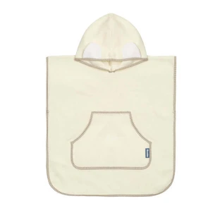 Poncho für Badezimmer Ekru