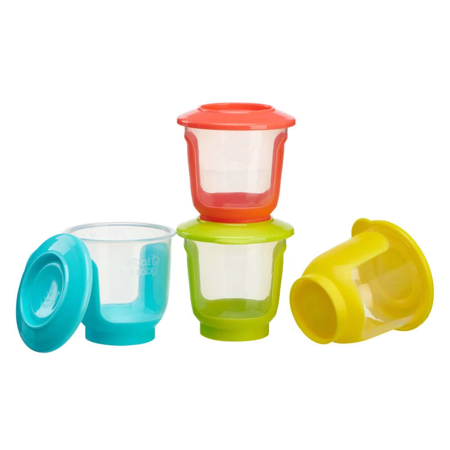 Recipientes para alimentos 120ml. Vital Bebé