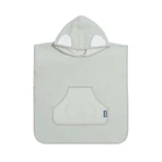 Poncho für Badezimmer Grau