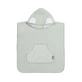 Poncho für Badezimmer Grau
