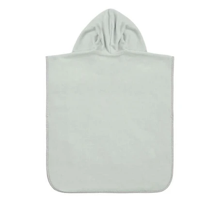Poncho für Badezimmer Grau