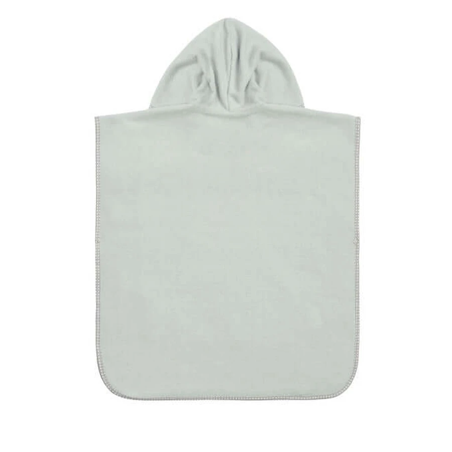Poncho für Badezimmer Grau