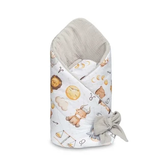 Diaper Grey Zodiac 75x75cm Sensillo