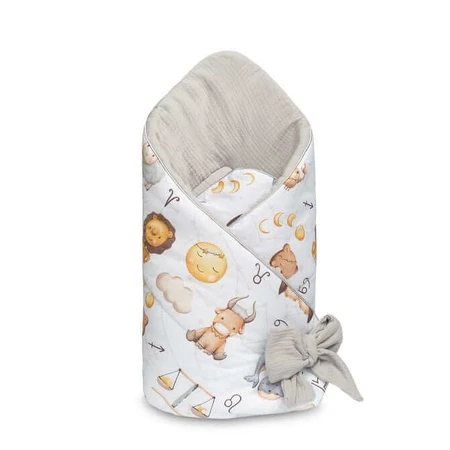 Diaper Grey Zodiac 75x75cm Sensillo