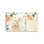 Pluche deken - Pioen 80X100