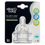Silicone Pacifiers 3+ Months Vital Baby Feeding Support