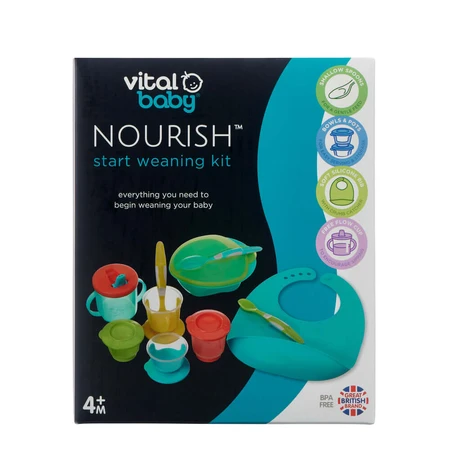Starter Feeding Set Green Vital Baby