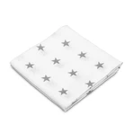 Mousseline luier 70X80 - Grijze sterren