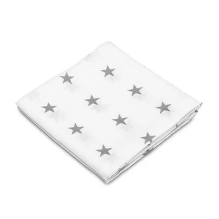 Mousseline luier 70X80 - Grijze sterren