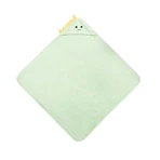 Baby Handtuch mit Kapuze 100X100 Sm Dinosaurier Mint Sensillo